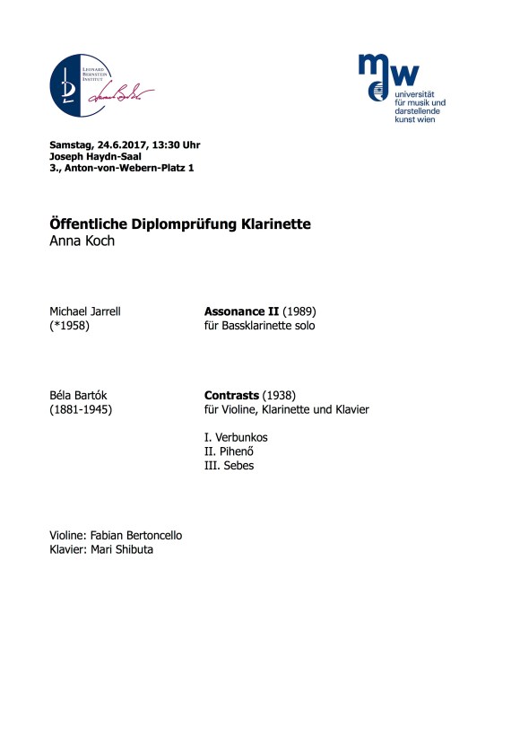 Programm Öffentliche